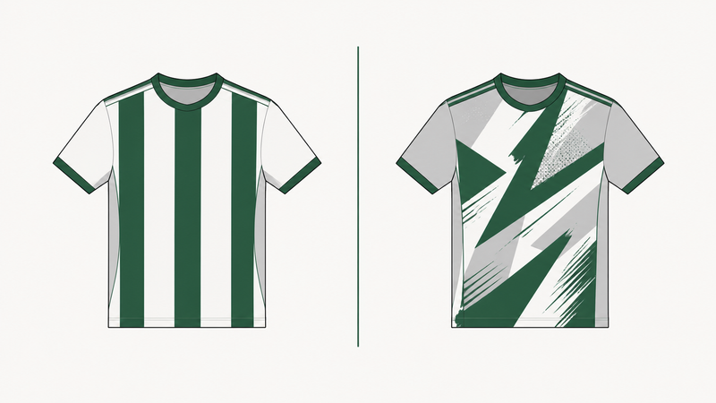 Maillot concept ou officiel : lequel choisir ? Notre comparatif