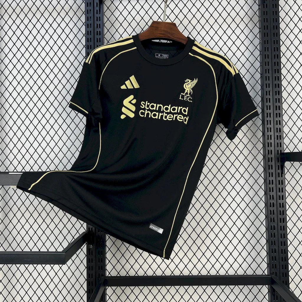 Liverpool maillot foot noir 2025 2026