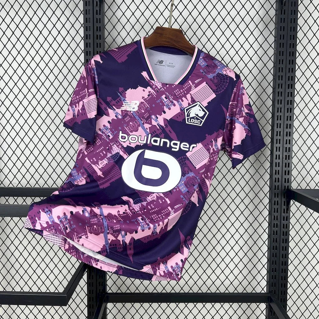 Lille LOSC 2025 2026 Away Football Shirt