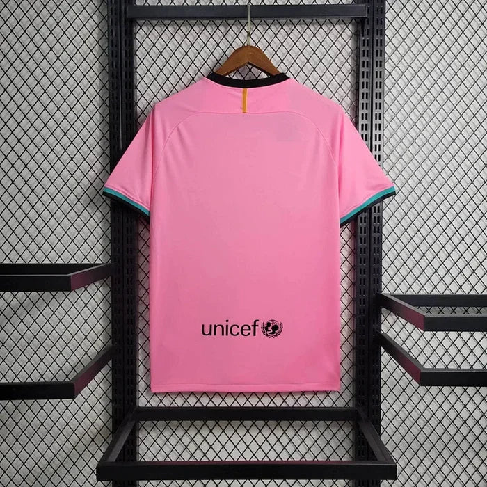 Maillot FC Barcelone 2020 2021 Rose — autre vue