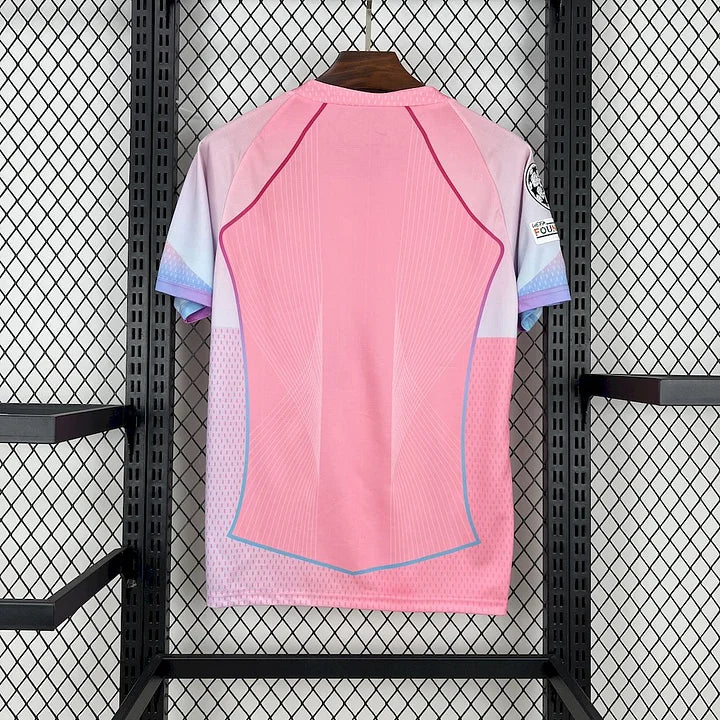 FC Barcelone maillot foot rose 2025 2026 — autre vue