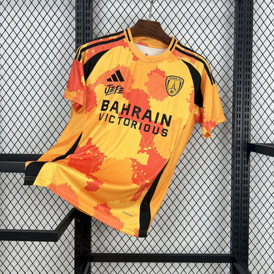 Paris FC maillot foot third 2024 2025 Ninho Jefe Orange