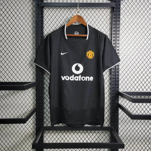 Manchester United maillot foot Retro 2003 2004 Extérieur